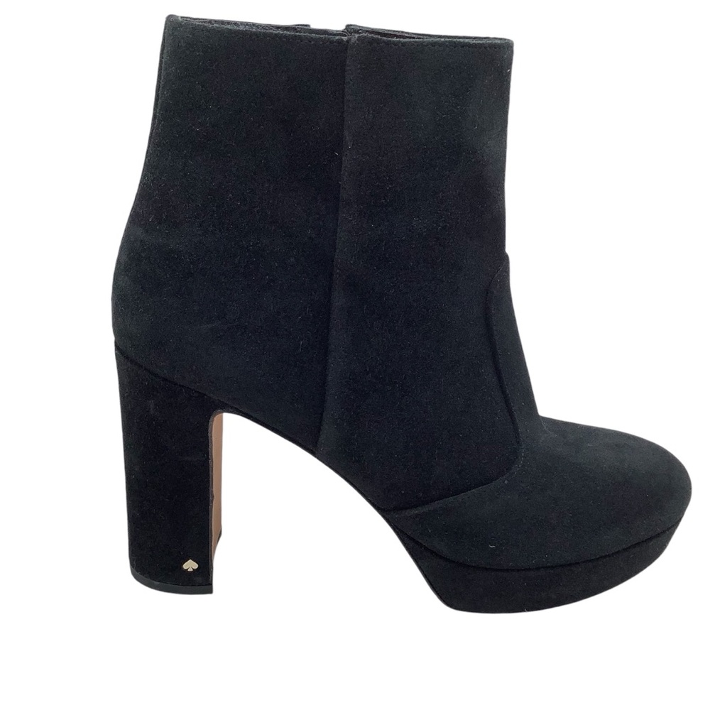 {Kate Spade} Barrett Suede Leather Platform Boot